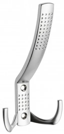 Fogas fém, K23-A0, kalaptartós, matt króm