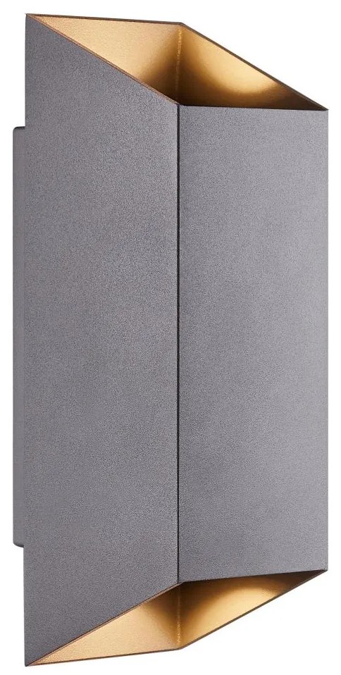 Nordlux Nordlux - Kültéri fali lámpa NICO 2xGU10/25W/230V IP54 antracit NX0075