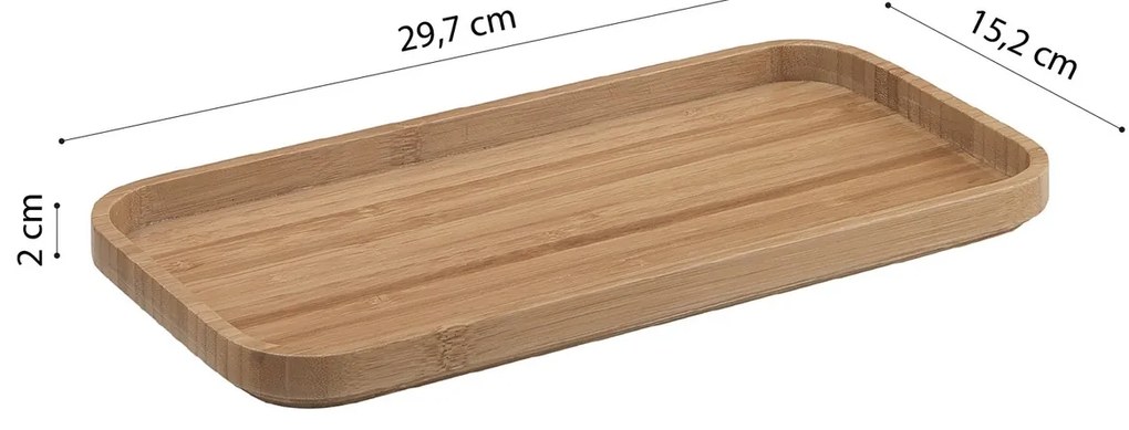 GEDY 1306 Ninfea tál, bambusz
