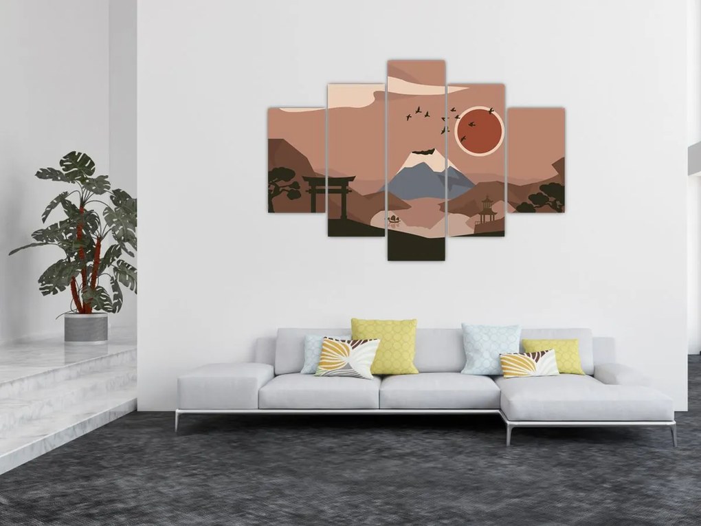 Kép - Japán N⁰1 (150x105 cm)