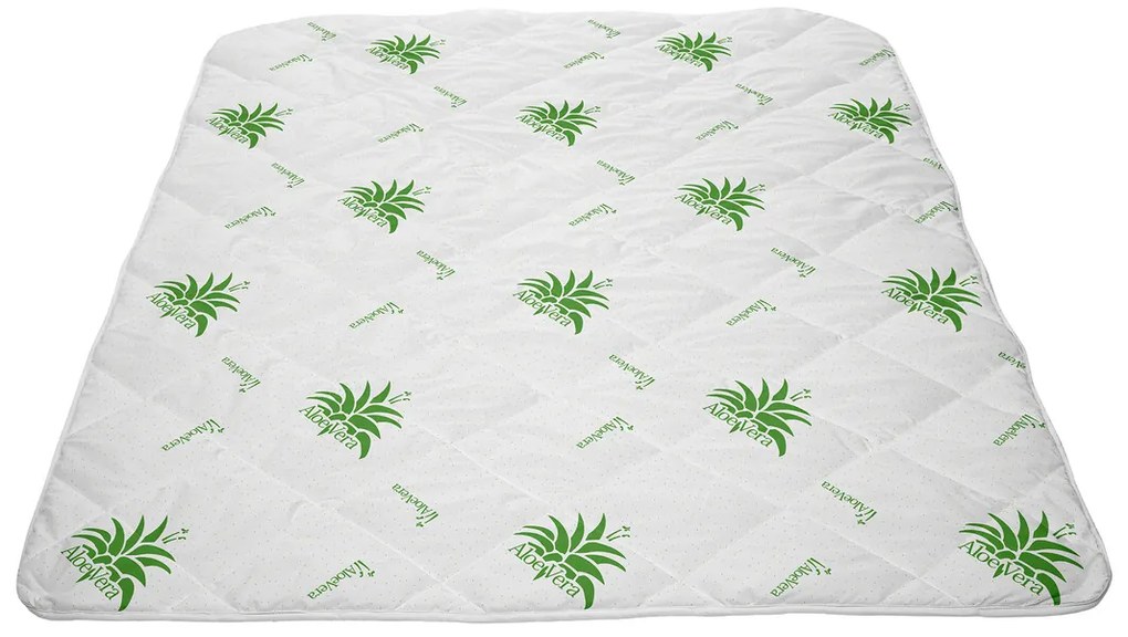 Aloe Vera Essence Szett, mikroszálas párna 50x70 cm és steppelt paplan 350g/nm, 140x200 cm