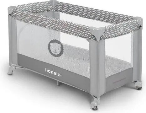Lionelo - STEFI utazóágy, szürke