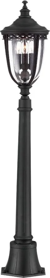 ELSTEAD FE-EB4-M-BLK ENGLISH BRIDLE Klasszikus Kültéri Állólámpa E14 IP44