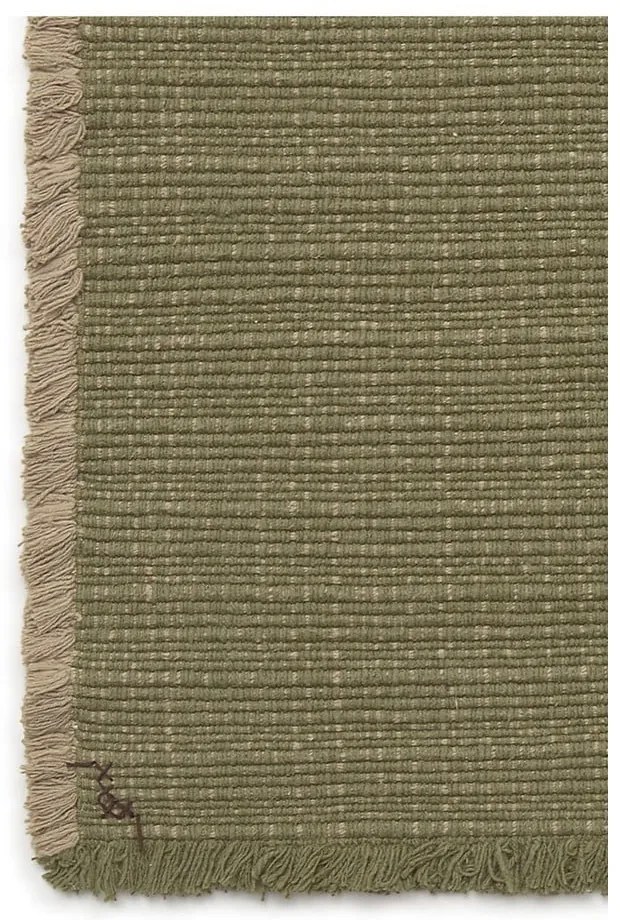 Khaki kézi szövésű pamut szőnyeg 170x240 cm Handloom – Lorena Canals