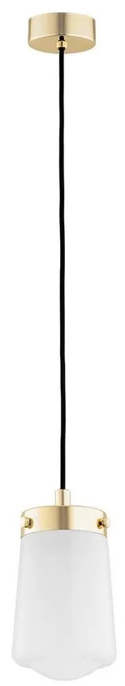 Argon 8004 - Csillár zsinóron PASADENA 1xE27/15W/230V arany/fehér