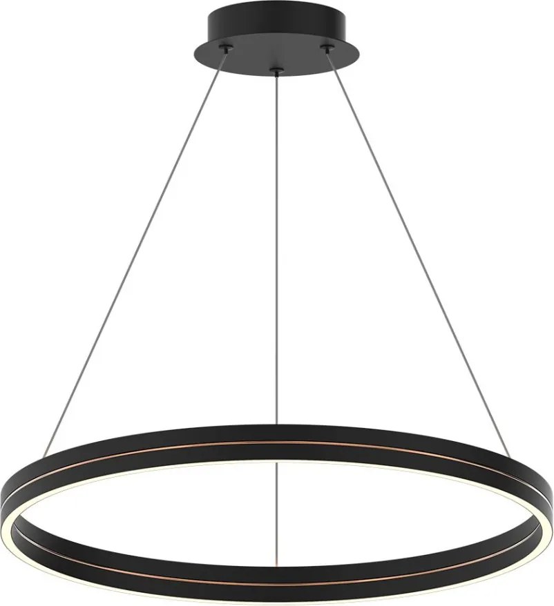 MILAGRO ML1183 GRAVITY Modern Led Függesztett Lámpa Fekete, Arany LED IP20