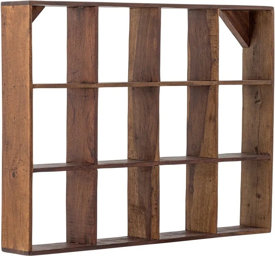 Natúr színű többszintes újrahasznosított fa fali polc 53 cm Tilo – Bloomingville