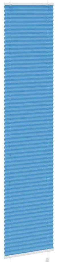 pliszírozott redőny kék 45x200 cm Szövetszélesség 44,4 cm