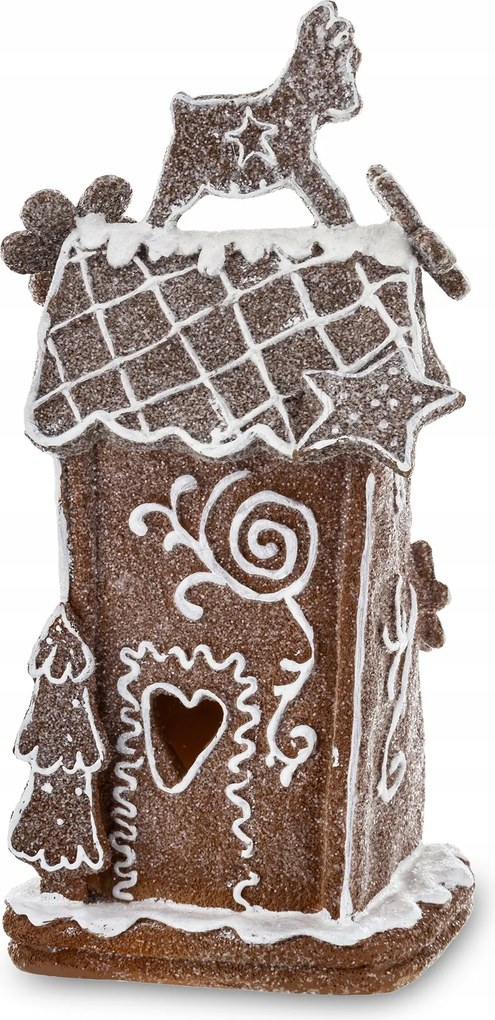 Mézeskalács házikó Karácsonyi Led dekoráció Karácsonyi figura