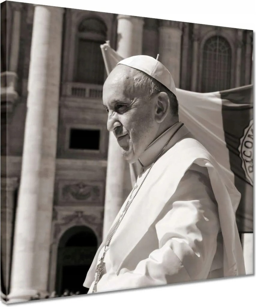 Festmények 40x40 Ferenc pápa