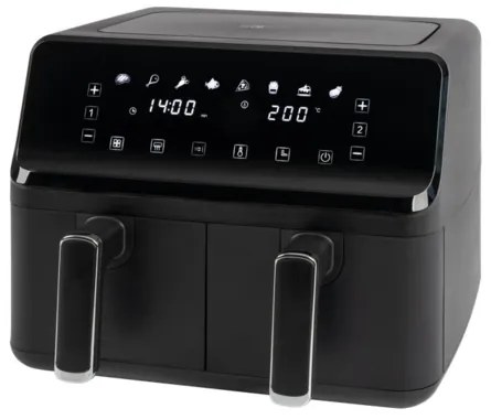 Clatronic FR 3804 H dupla forrólevegős fritőz , 8l