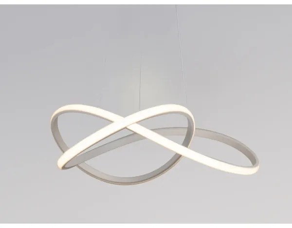 Fényerőszabályozható LED csillár kábeles függesztéssel LED/85W/230V 3000-6500K + távirányító