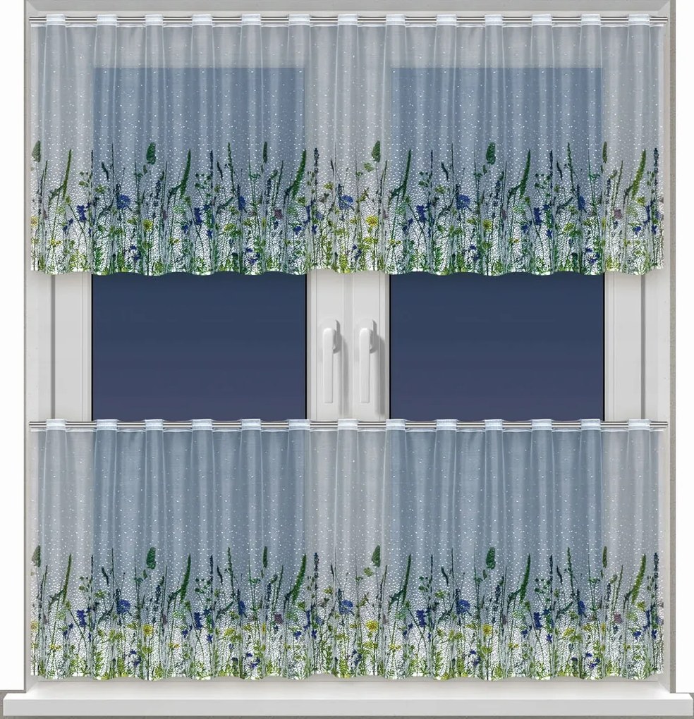 Mg Irigység 35615 Fehér Nyomtatott Rét 60cm lengyel
