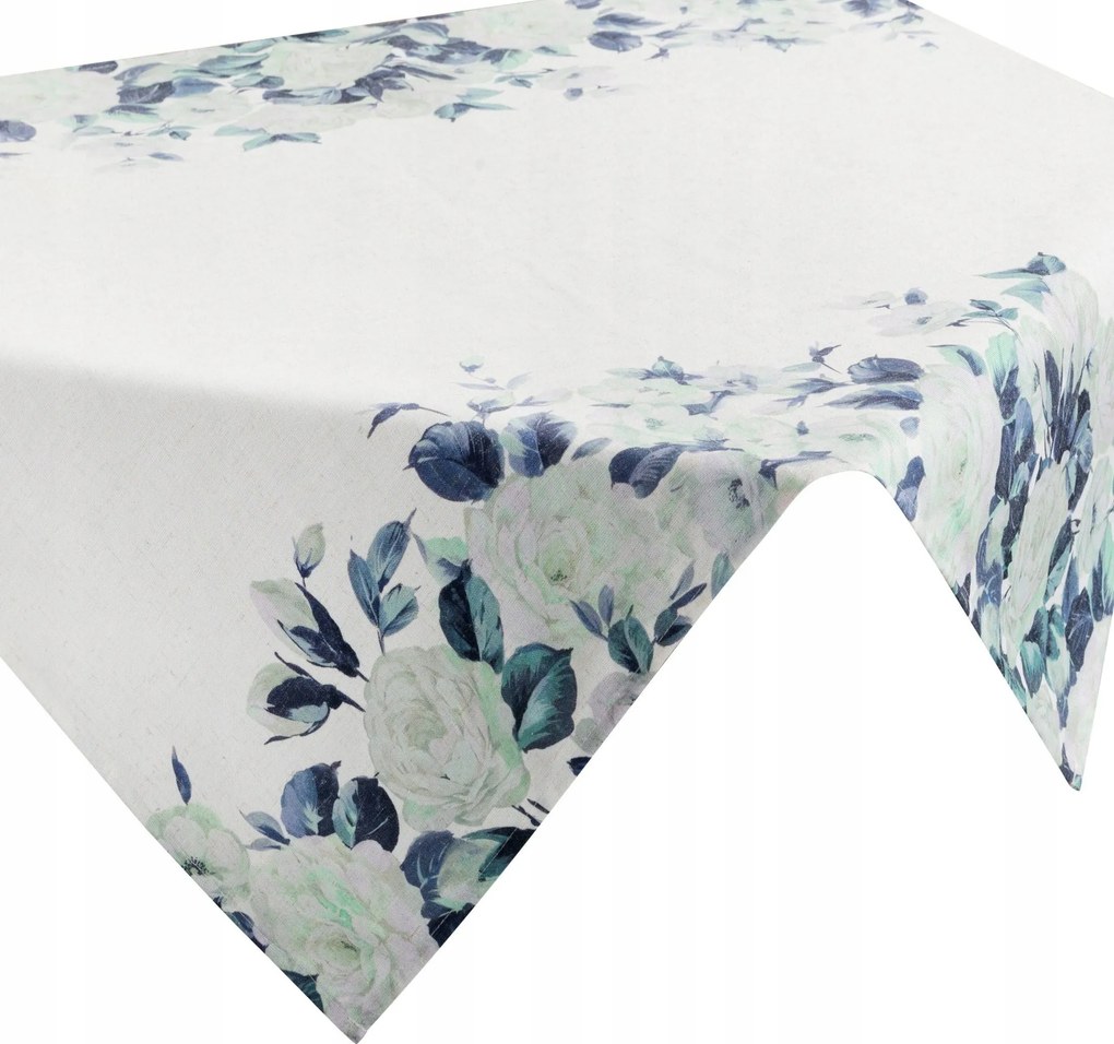 Négyzet alakú abrosz asztalra NATU8 85x85 fehér