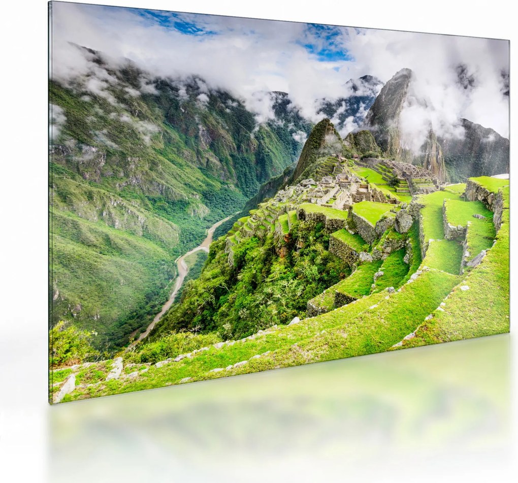 Üveg kép - Machu Picchu (70x50 cm)