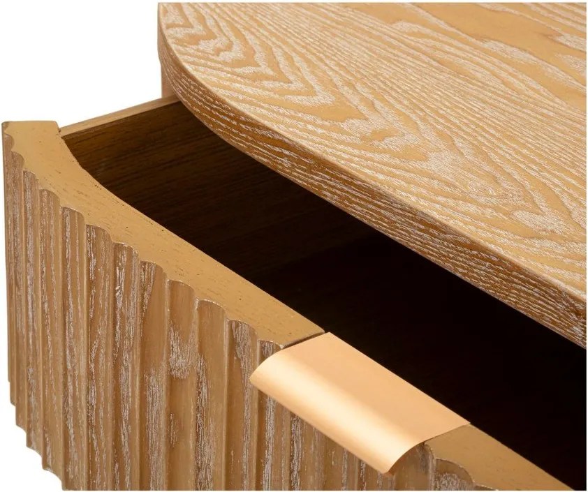 Natúr színű jegenyefenyő komód 81x82x46 cm Gothenburg – Mauro Ferretti