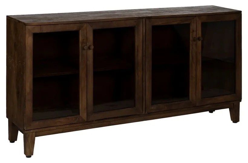 Barna mangófa tálalószekrény 180x87x35 cm Ravi – Ixia