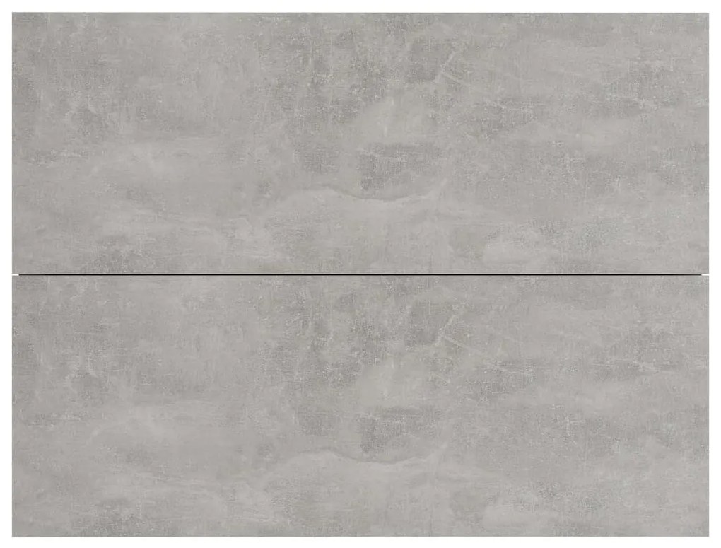 Betonszürke szerelt fa éjjeliszekrény 40 x 30 x 30 cm