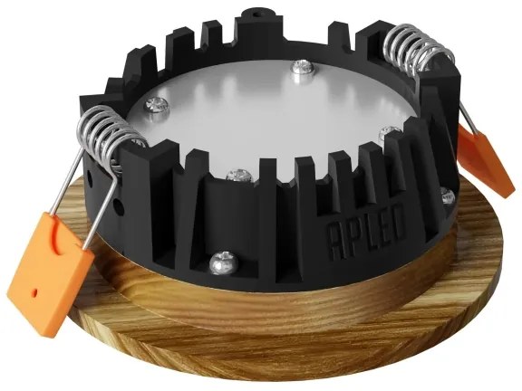APLED - LED Lámpa RONDO WOODLINE LED/3W/230V 3000K átm. 9 cm kőris tömör fa