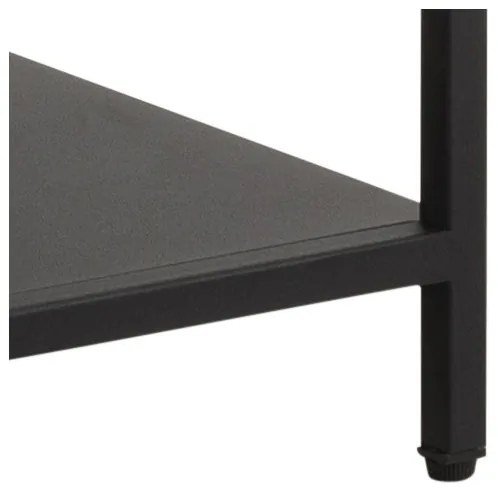 SETH fekete könyvespolc