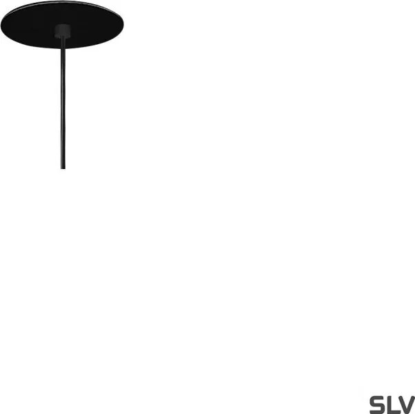 SLV 158400 HELIA Hengeres Függesztett Lámpa Fekete LED IP20