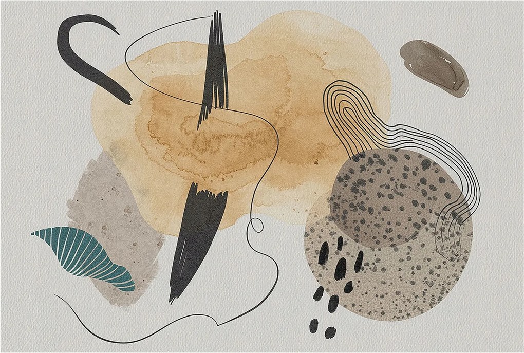 Fotótapéta Falra az előszoba konyhájába Absztrakt kompozíció 104x70