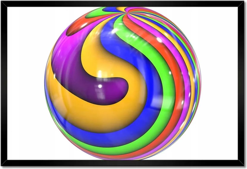 Poszterek keretben 60x40 Színes grafika