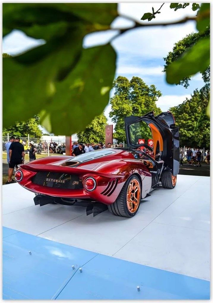 Poszterek 70x100 Detomaso Autó