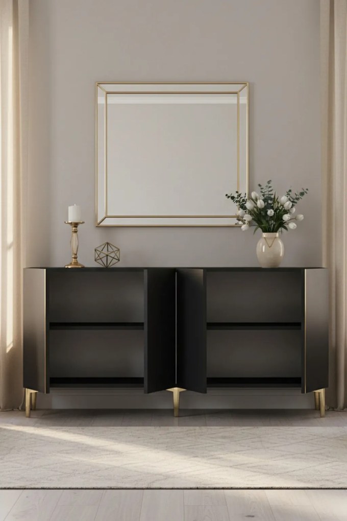 Poli 150 - Anthracite, Gold