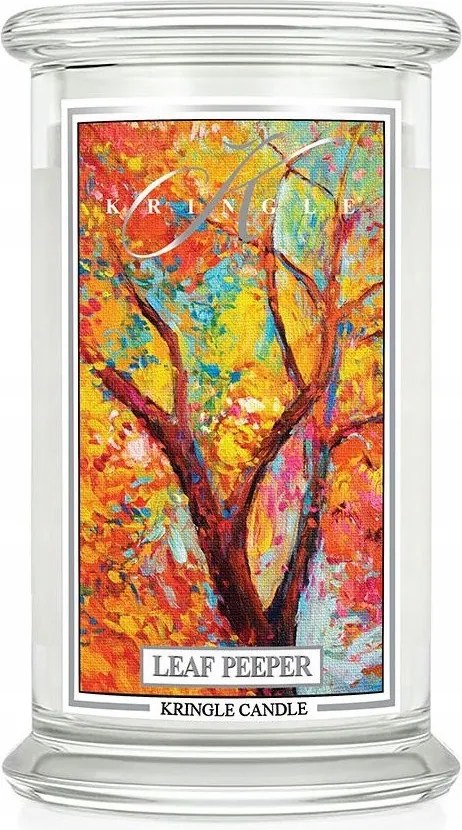 Nagy méretű Leaf Peeper gyertya Kringle Candle