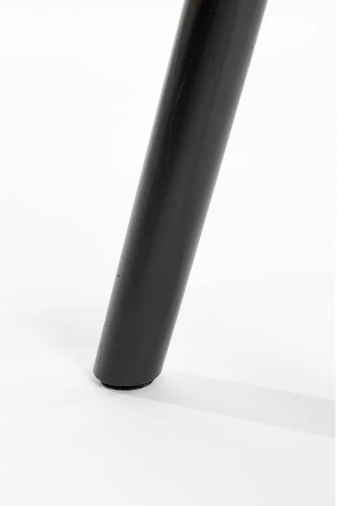 Fekete tölgyfa bárszék (ülésmagasság 65,5 cm) Vander – White Label