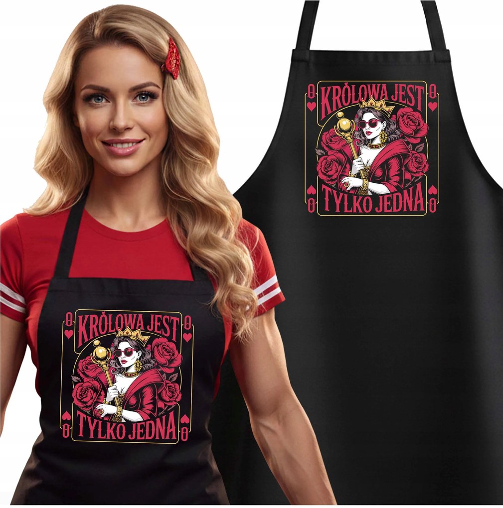 Valentin Napi Ajándék Kötény Királynő Csak Egy Ajándék Lány