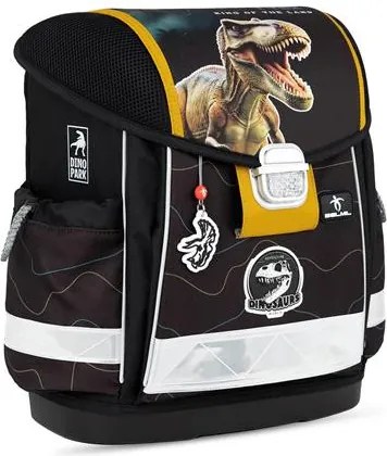 Iskolatáska, fémcsat, BELMIL Classy Roar Storm, T-Rex dinoszaurusz (BL40313AG85F)