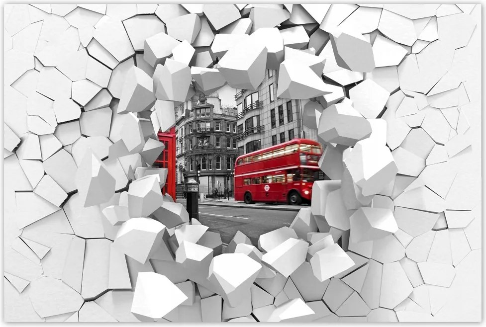 Poszterek 60x40 London Buszfülke