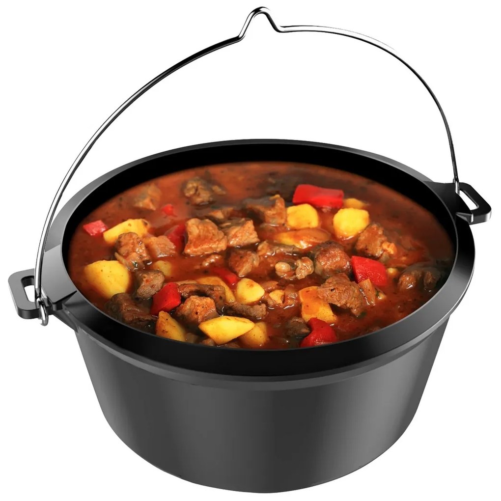 Tepro 8230 Dutch Oven Öntöttvas sütő fedővel , 6 l