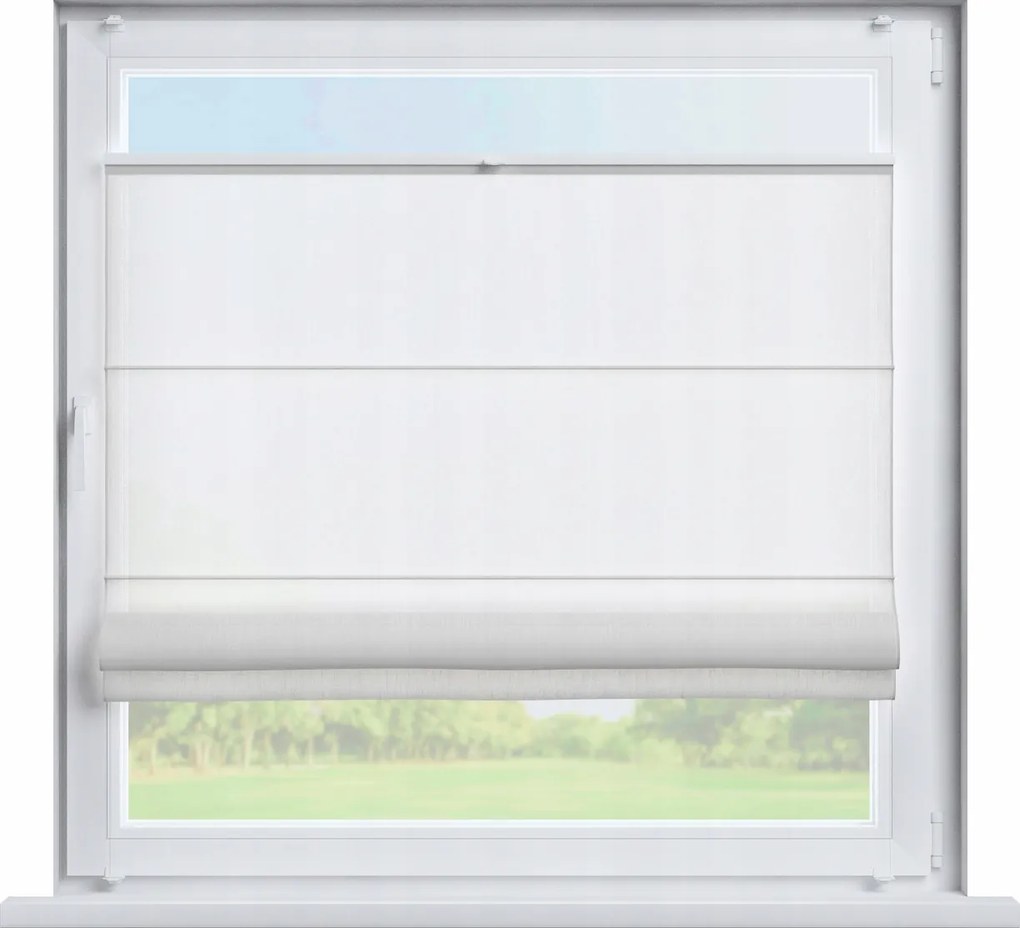 Kész pliszírozott roló római Szicília 130x170cm fehér