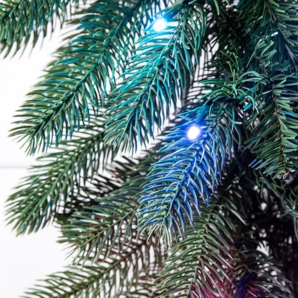 Twinkly GT90P4425P00 -LED RGBW Fényerőszabályozható karácsonyi füzér 50xLED Wi-Fi