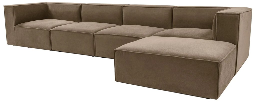Sarokkanapé Sora (L1-O1-O1-1R-POUFFE ) - Barna