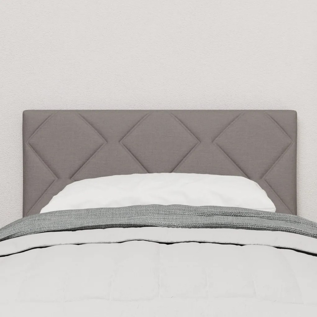 Fejtámla Gyémánt Blokk Design Taupe 80 cm Szövet