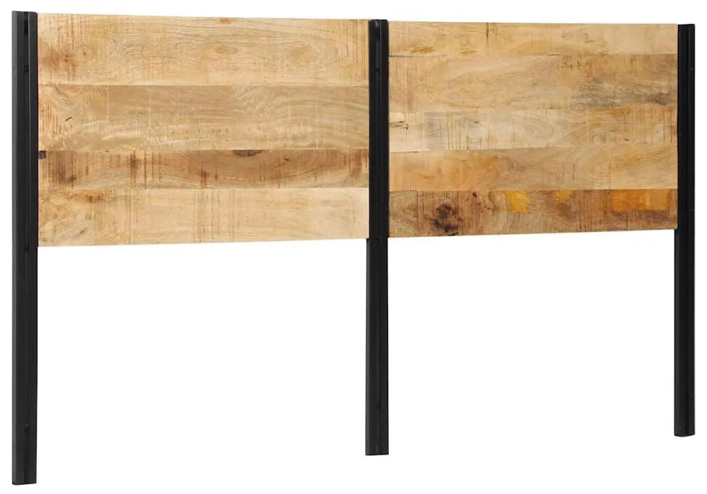 tömör fa mangó és vas fejtámla 180 cm