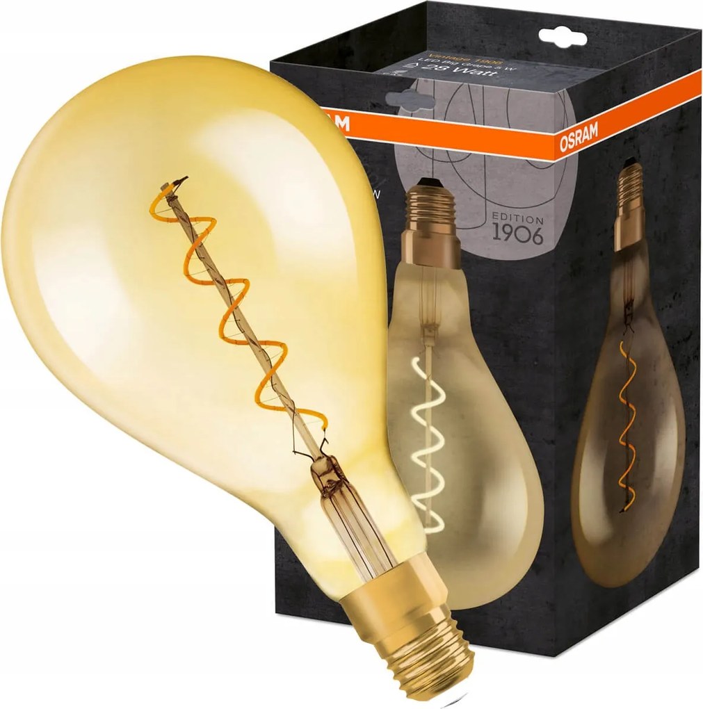 Led izzó Filament 5W 28W Dekoratív Osram Vintage