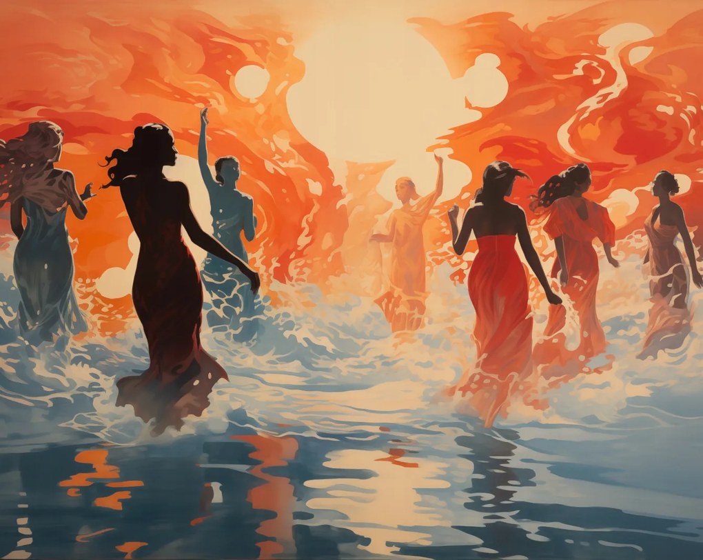 Poszter 76x60,5cm Táncos Izzó