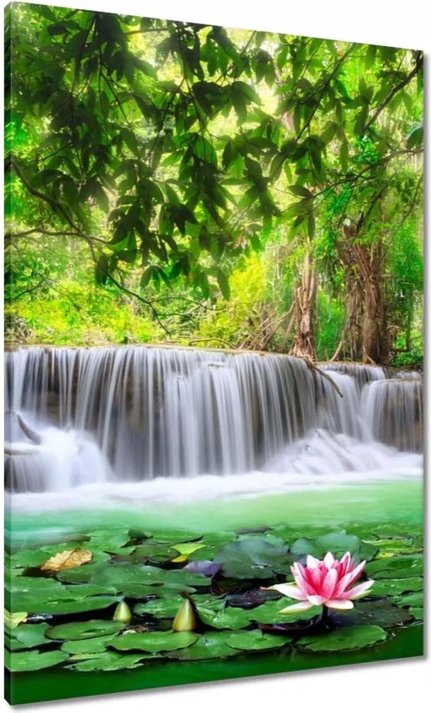 Vászonkép 70x100 Vízesés Thaiföldön