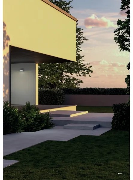 Redo 90715 - LED Kültéri fali lámpatest FLIP LED/40W/230V IP54 antracit