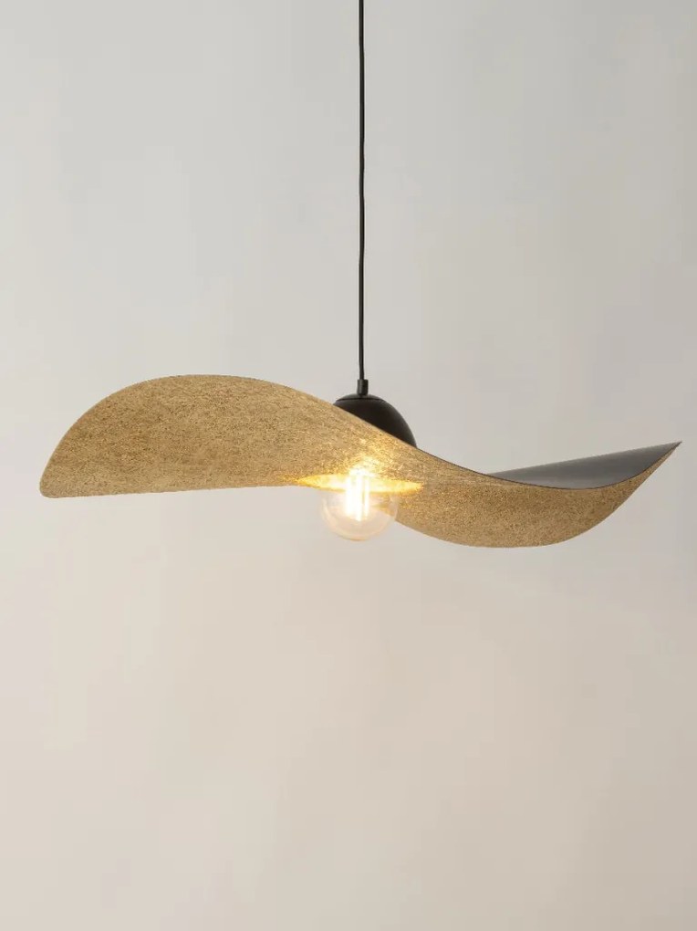 SIGMA LIGHTING 32340 KAPELLO Modern Függesztett Lámpa Fekete, Réz E27 IP20