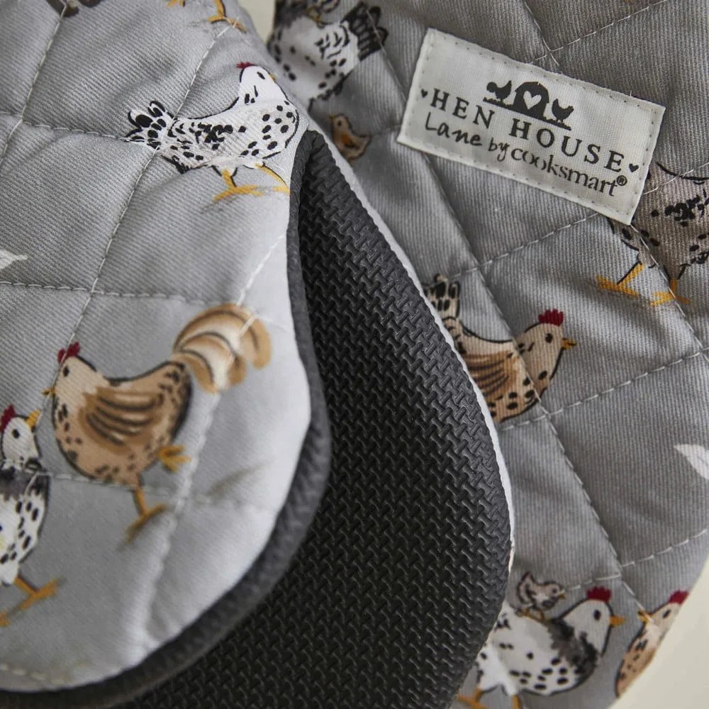 Pamut edényfogó kesztyű szett 2 db-os Hen House – Cooksmart ®