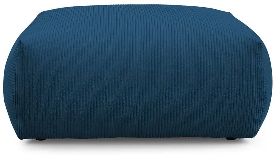 Sötétkék kordbársony lábtartó Voltaire – Bobochic Paris
