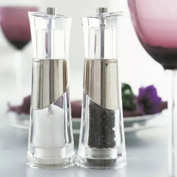 Cole&Mason - Só- és borsdaráló készlet BOBBI 2 db 18,5 cm