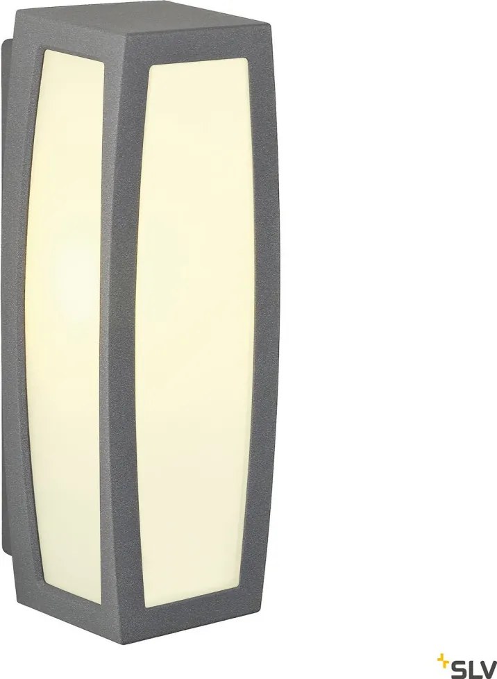 SLV 230045 MERIDIAN BOX Modern Kültéri Fali Lámpa Antracit E27 IP54