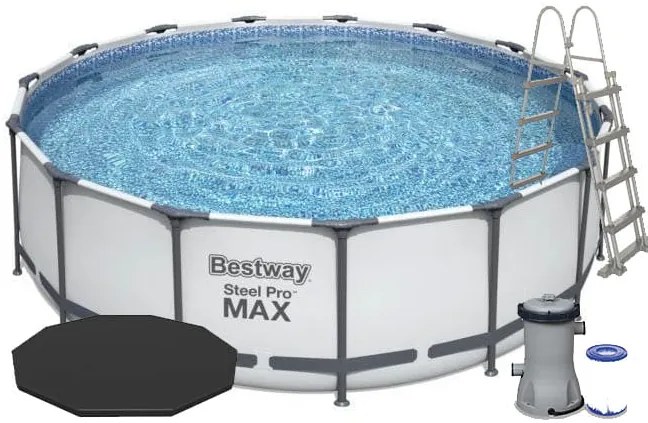 Bestway PRO MAX 457x122 cm fémvázas medence